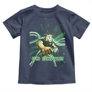 South Africa Rugby Springboks Toddler T Shirt Go Bokke Forever Stronger Together TS02 Navy Print Your Wear