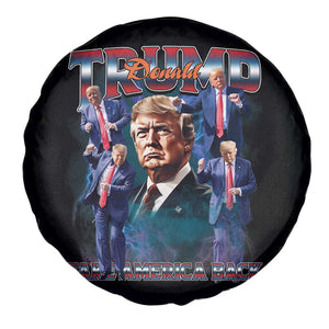Trump 2025 Spare Tire Cover Take America Back Golden Age Vintage 90s Bootleg TS02 Print Your Wear