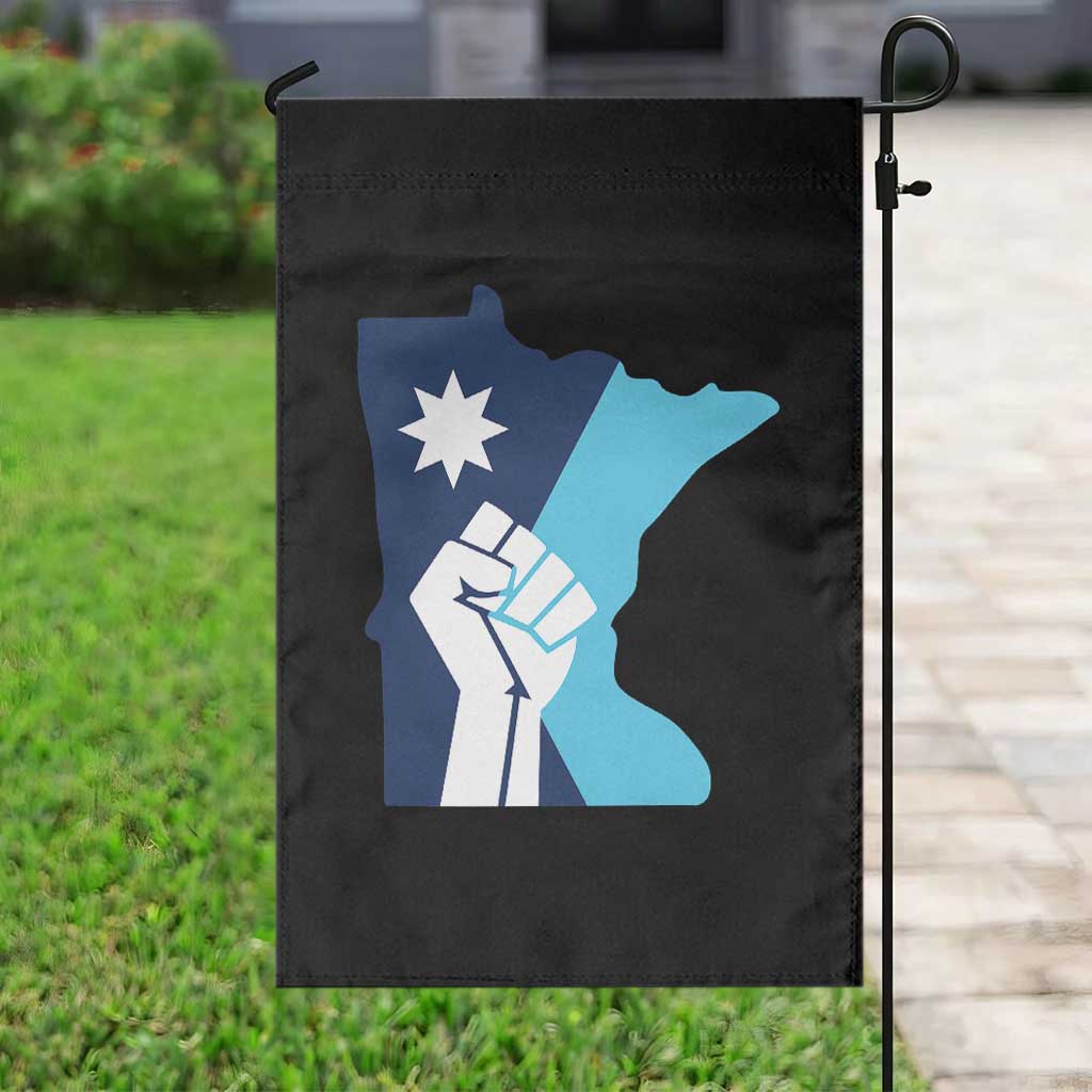 Minnesota Strong Fist Power Graphic Garden Flag Social Justice Solidarity TS02 Print Your Wear