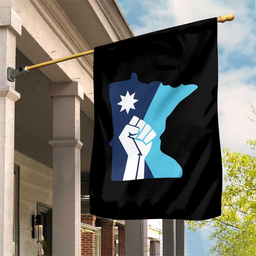 Minnesota Strong Fist Power Graphic Garden Flag Social Justice Solidarity TS02 Print Your Wear