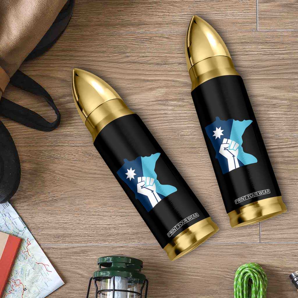 Minnesota Strong Fist Power Graphic Bullet Tumbler Social Justice Solidarity TS02 Print Your Wear