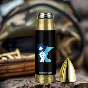 Minnesota Strong Fist Power Graphic Bullet Tumbler Social Justice Solidarity TS02 Print Your Wear
