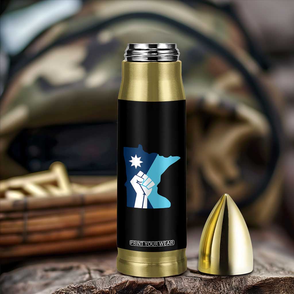 Minnesota Strong Fist Power Graphic Bullet Tumbler Social Justice Solidarity TS02 Print Your Wear