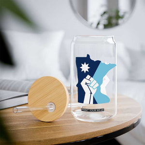 Minnesota Strong Fist Power Graphic Glass Can Social Justice Solidarity TS02 Print Your Wear