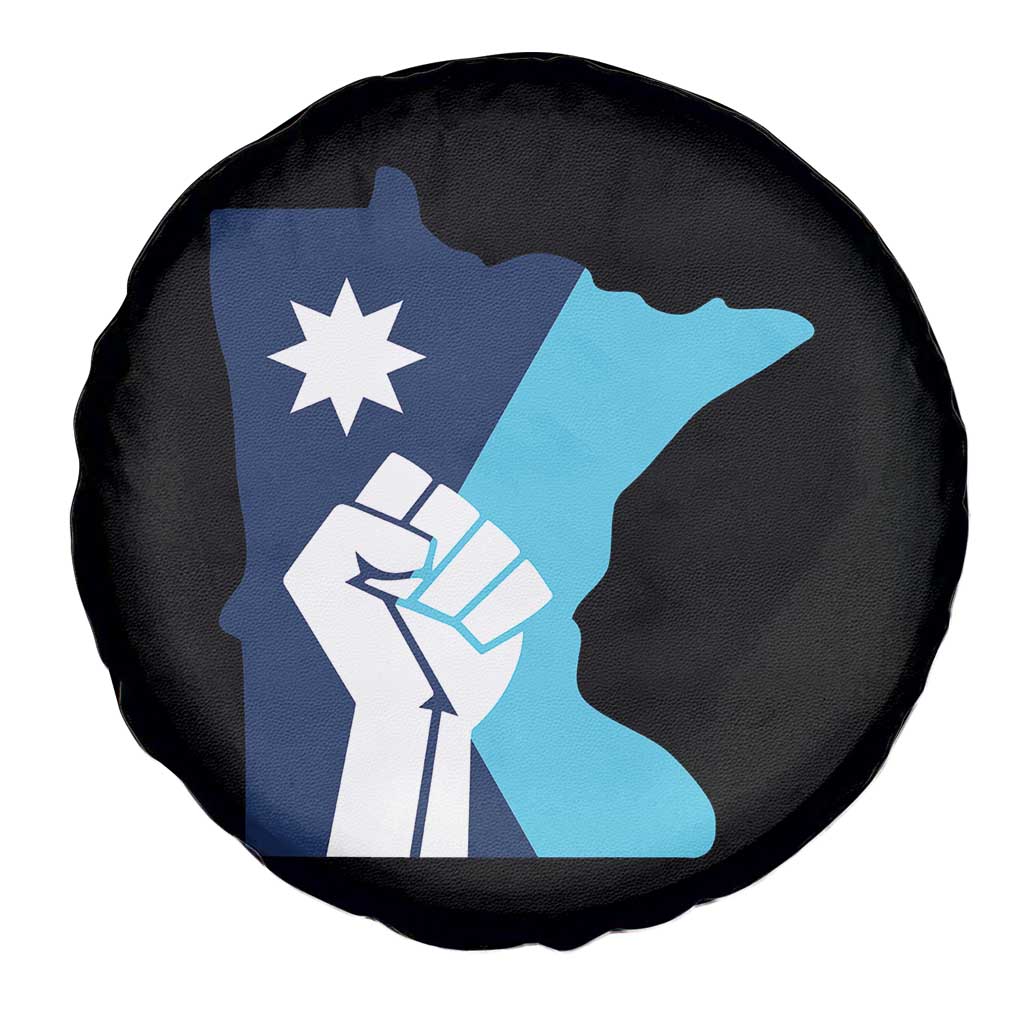 Minnesota Strong Fist Power Graphic Spare Tire Cover Social Justice Solidarity TS02 Print Your Wear