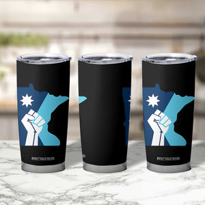 Minnesota Strong Fist Power Graphic Tumbler Cup Social Justice Solidarity TS02 Print Your Wear