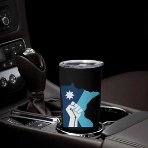 Minnesota Strong Fist Power Graphic Tumbler Cup Social Justice Solidarity TS02 Print Your Wear