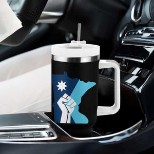 Minnesota Strong Fist Power Graphic Tumbler With Handle Social Justice Solidarity TS02 Print Your Wear