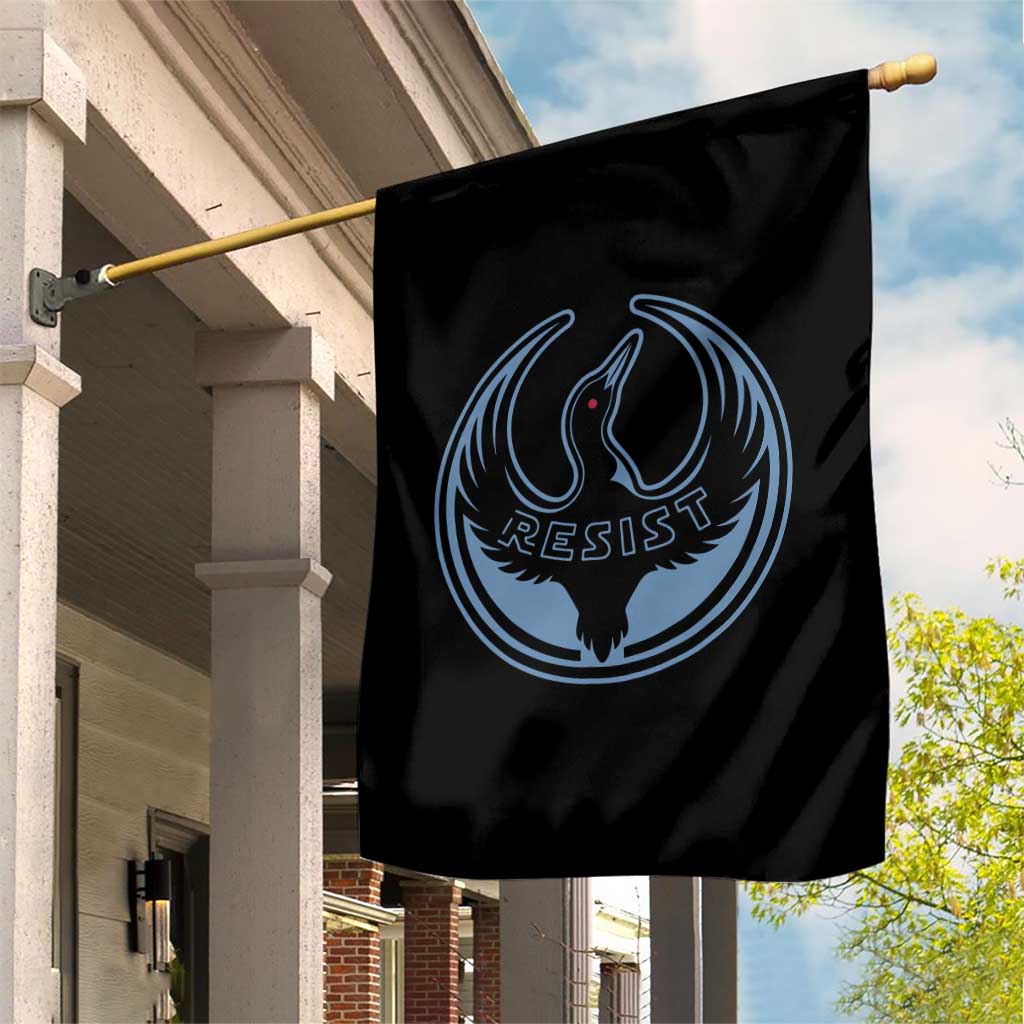Minnesota Resist Loon Rebellion Emblem Garden Flag TS02 Print Your Wear