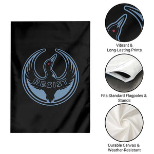 Minnesota Resist Loon Rebellion Emblem Garden Flag TS02 Print Your Wear
