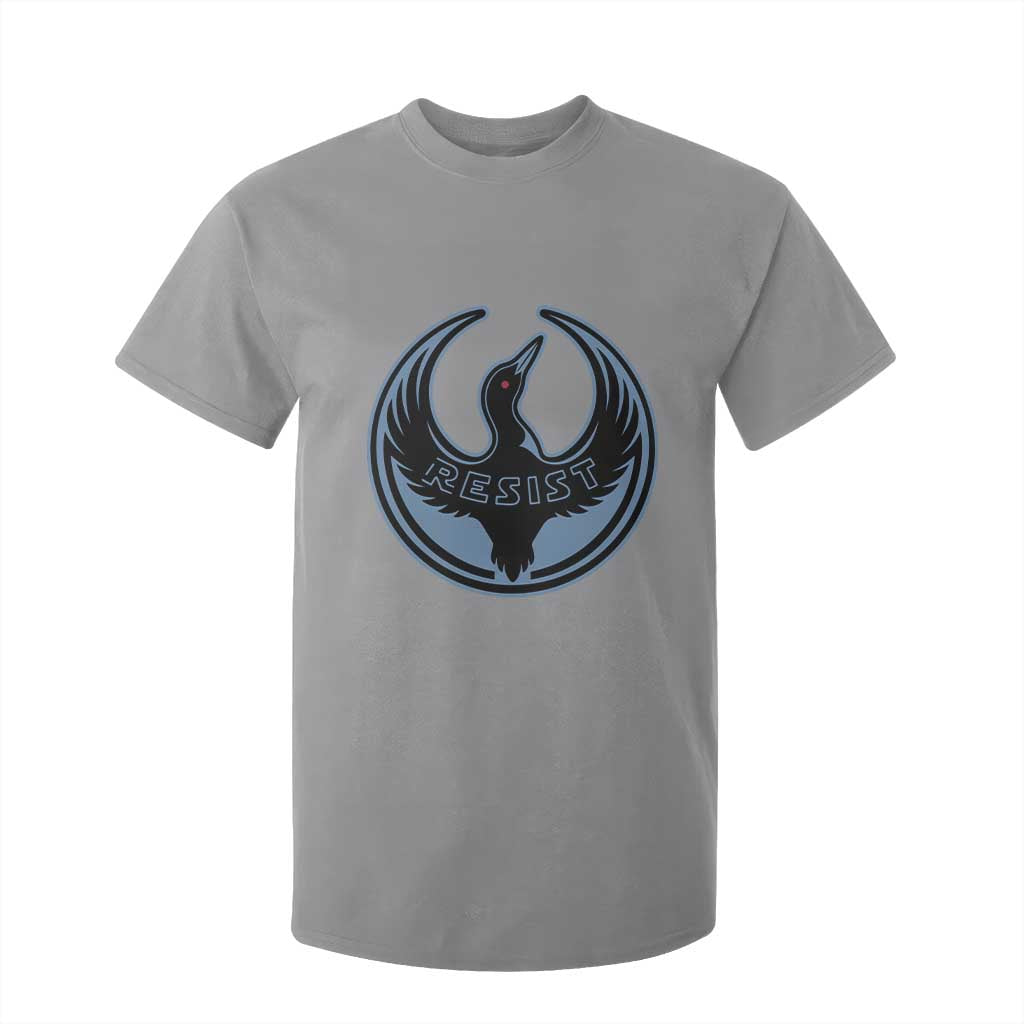Minnesota Resist Loon Rebellion Emblem T Shirt For Kid TS02 Sport Gray Print Your Wear