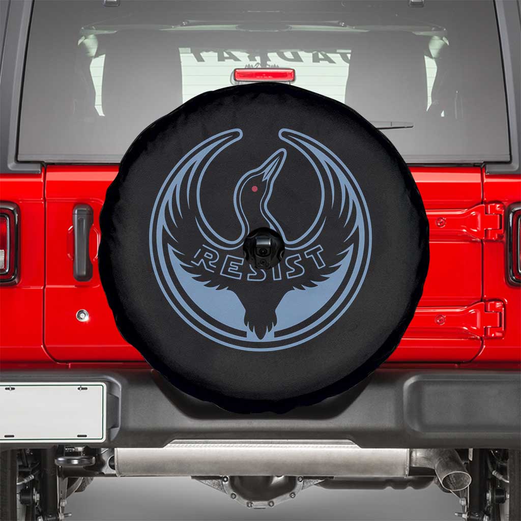 Minnesota Resist Loon Rebellion Emblem Spare Tire Cover TS02 Black Print Your Wear