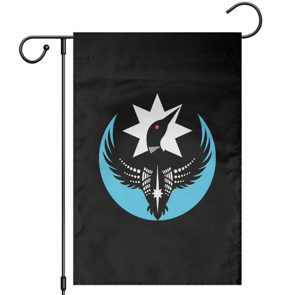 Minnesota Rebel Loon Star Emblem Garden Flag Rebellion Symbolic Unity Graphic TS02 Black Print Your Wear