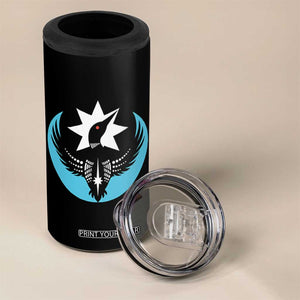 Minnesota Rebel Loon Star Emblem 4 in 1 Can Cooler Tumbler Rebellion Symbolic Unity Graphic TS02 Print Your Wear