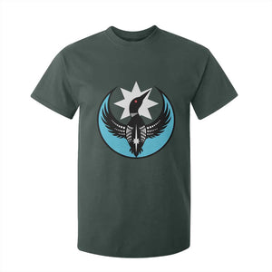 Minnesota Rebel Loon Star Emblem T Shirt For Kid Rebellion Symbolic Unity Graphic TS02 Dark Forest Green Print Your Wear