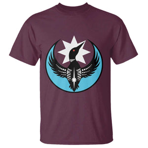 Minnesota Rebel Loon Star Emblem T Shirt Rebellion Symbolic Unity Graphic TS02 Maroon Print Your Wear