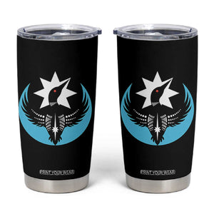 Minnesota Rebel Loon Star Emblem Tumbler Cup Rebellion Symbolic Unity Graphic TS02 Black Print Your Wear