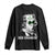 Funny St Patrick's Day Ben Dranking Long Sleeve Shirt Benjamin Franklin Retro Saint Paddy's Day TS02 Black Print Your Wear
