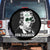 Funny St Patrick's Day Ben Dranking Spare Tire Cover Benjamin Franklin Retro Saint Paddy's Day TS02 No hole Black Print Your Wear