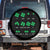 Funny Shamrock Fraction Spare Tire Cover St Patrick's Day Math Lover TS02 No hole Black Print Your Wear