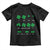 Funny Shamrock Fraction Toddler T Shirt St Patrick's Day Math Lover TS02 Black Print Your Wear