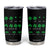Funny Shamrock Fraction Tumbler Cup St Patrick's Day Math Lover TS02 Black Print Your Wear