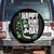 St. Patrick's Day Ice Hockey Spare Tire Cover Happy Saint Hat Trick's Lucky Shamrocks TS02 No hole Black Print Your Wear