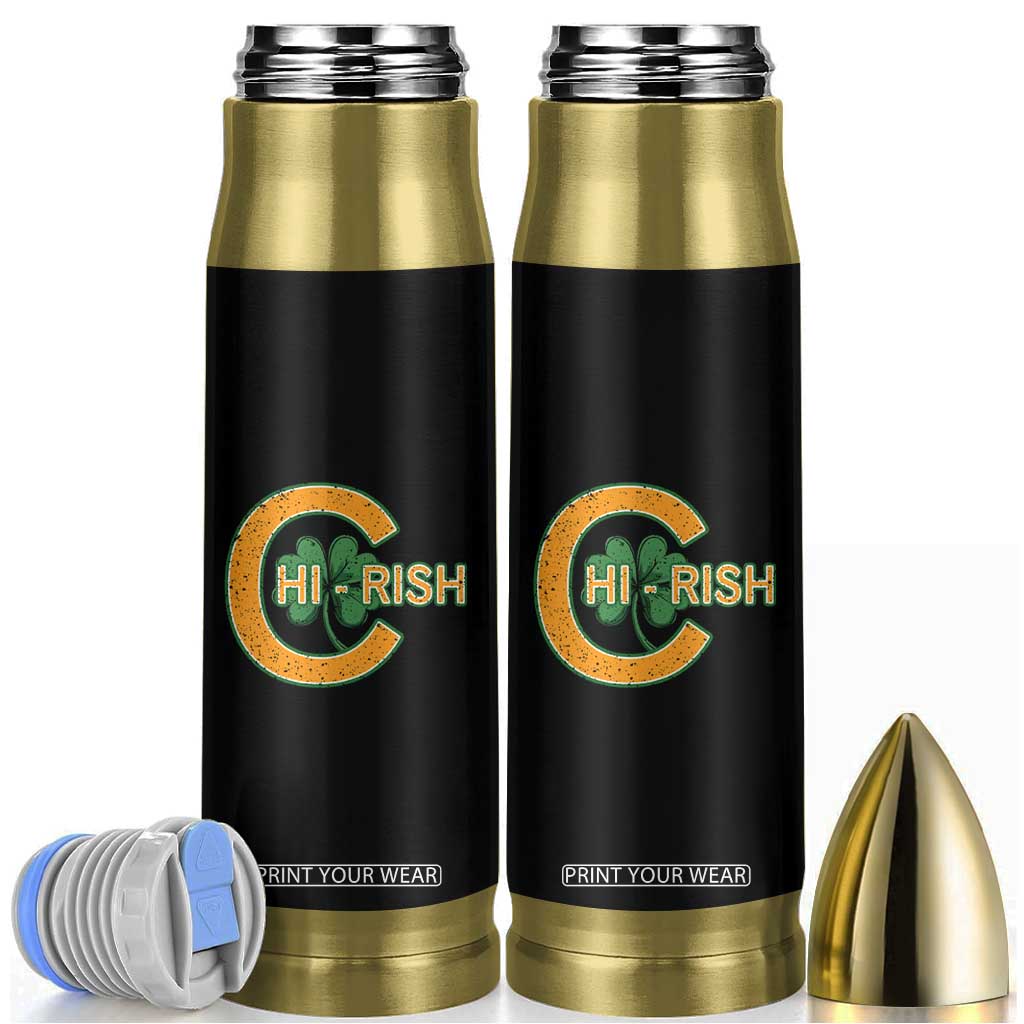 Chicago Irish Chirish Bullet Tumbler Happy Saint Patrick's Day Lucky Shamrock TS02 Black Print Your Wear