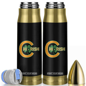 Chicago Irish Chirish Bullet Tumbler Happy Saint Patrick's Day Lucky Shamrock TS02 Black Print Your Wear