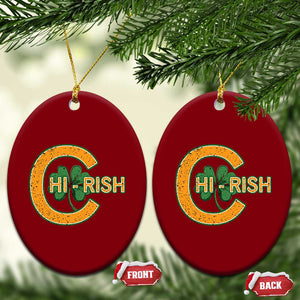 Chicago Irish Chirish Ceramic Ornament Happy Saint Patrick's Day Lucky Shamrock TS02 Print Your Wear
