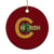 Chicago Irish Chirish Ceramic Ornament Happy Saint Patrick's Day Lucky Shamrock TS02 1pc Red Print Your Wear
