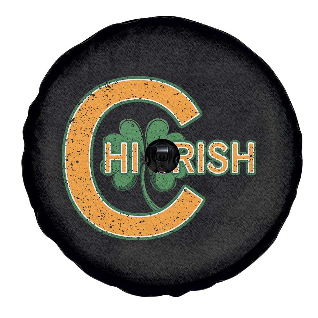 Chicago Irish Chirish Spare Tire Cover Happy Saint Patrick's Day Lucky Shamrock TS02 Print Your Wear