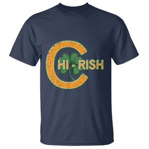 Chicago Irish Chirish T Shirt Happy Saint Patrick's Day Lucky Shamrock TS02 Navy Print Your Wear