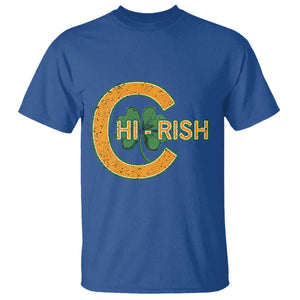 Chicago Irish Chirish T Shirt Happy Saint Patrick's Day Lucky Shamrock TS02 Royal Blue Print Your Wear