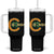 Chicago Irish Chirish Tumbler With Handle Happy Saint Patrick's Day Lucky Shamrock TS02 One Size: 40 oz Black Print Your Wear