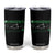 Funny St Patricks Day ER Nurse Tumbler Cup Emergency Department Lucky Shamrocks TS02 Black Print Your Wear