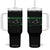 Funny St Patricks Day ER Nurse Tumbler With Handle Emergency Department Lucky Shamrocks TS02 One Size: 40 oz Black Print Your Wear