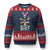 Funny Easter Skeleton Ugly Christmas Sweater But Did You Dye Easter Day Sunday TS02 Navy Red Print Your Wear