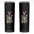 Funny Easter Skeleton Skinny Tumbler But Did You Dye Easter Day Sunday TS02 Black Print Your Wear