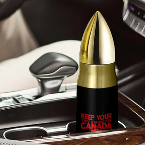 Keep Your Tiny Hands Off Canada Bullet Tumbler Not For Sale Canadian Maple Leaf Beaver TS02 Print Your Wear