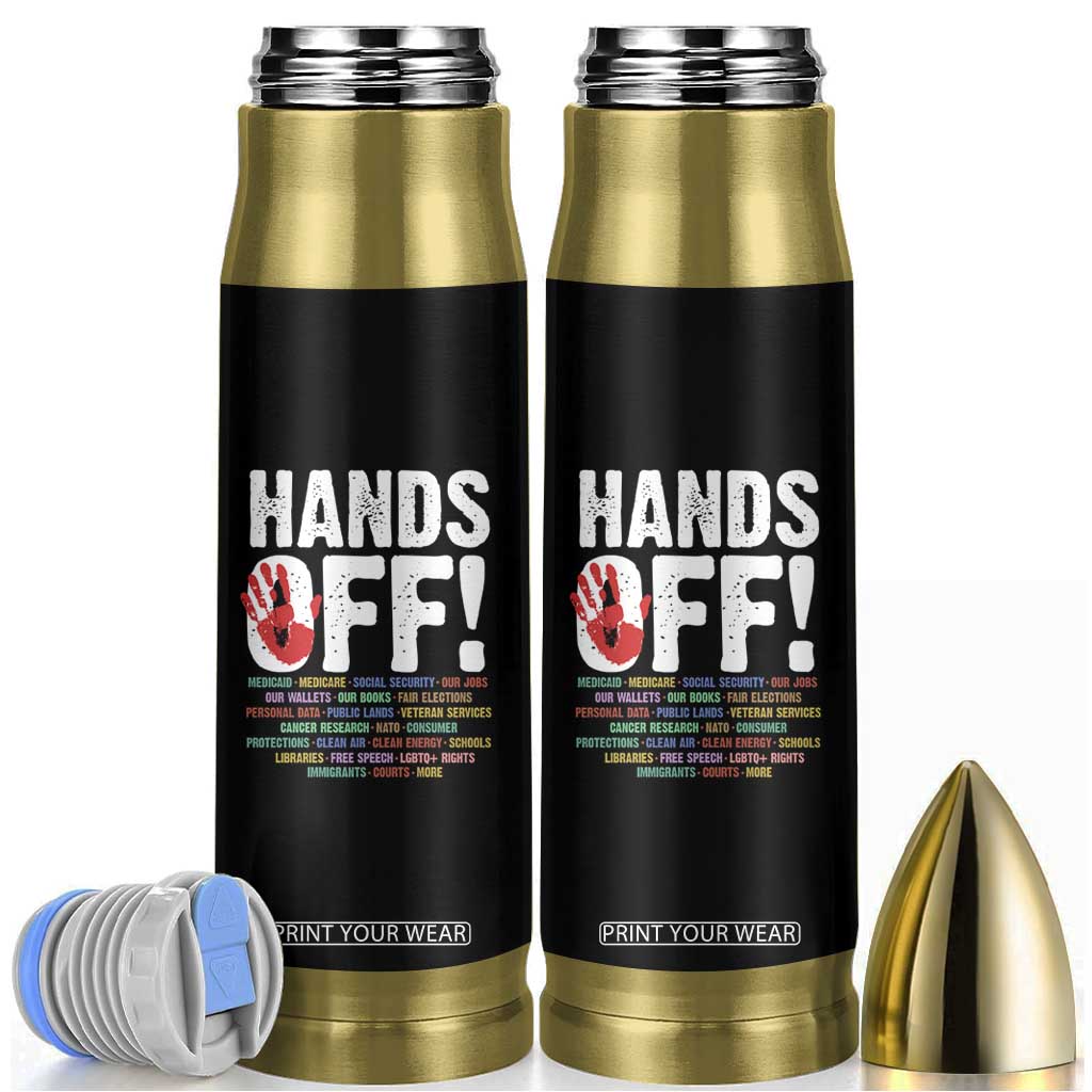 Resist Hands Off Bullet Tumbler Protect USA American We The People TS02 Black Print Your Wear