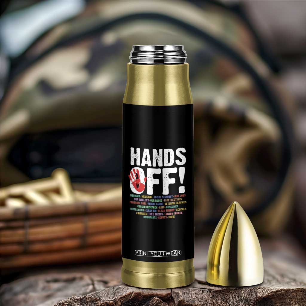Resist Hands Off Bullet Tumbler Protect USA American We The People TS02 Print Your Wear