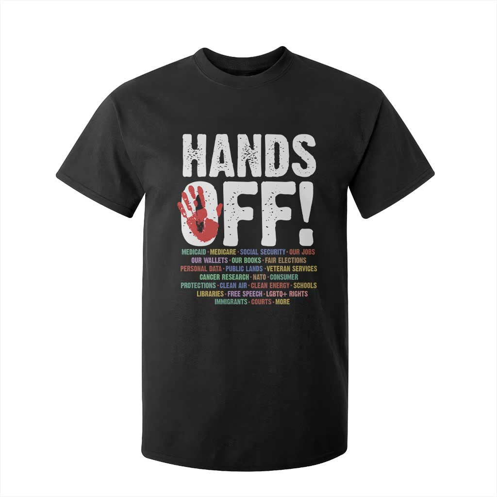 Resist Hands Off T Shirt For Kid Protect USA American We The People TS02 Black Print Your Wear