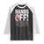 Resist Hands Off Raglan Shirt Protect USA American We The People TS02 Black White Print Your Wear