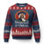 Funny Shaquille Oatmeal Ugly Christmas Sweater Shaq O'neal Meme Cereal Parody TS02 Navy Red Print Your Wear