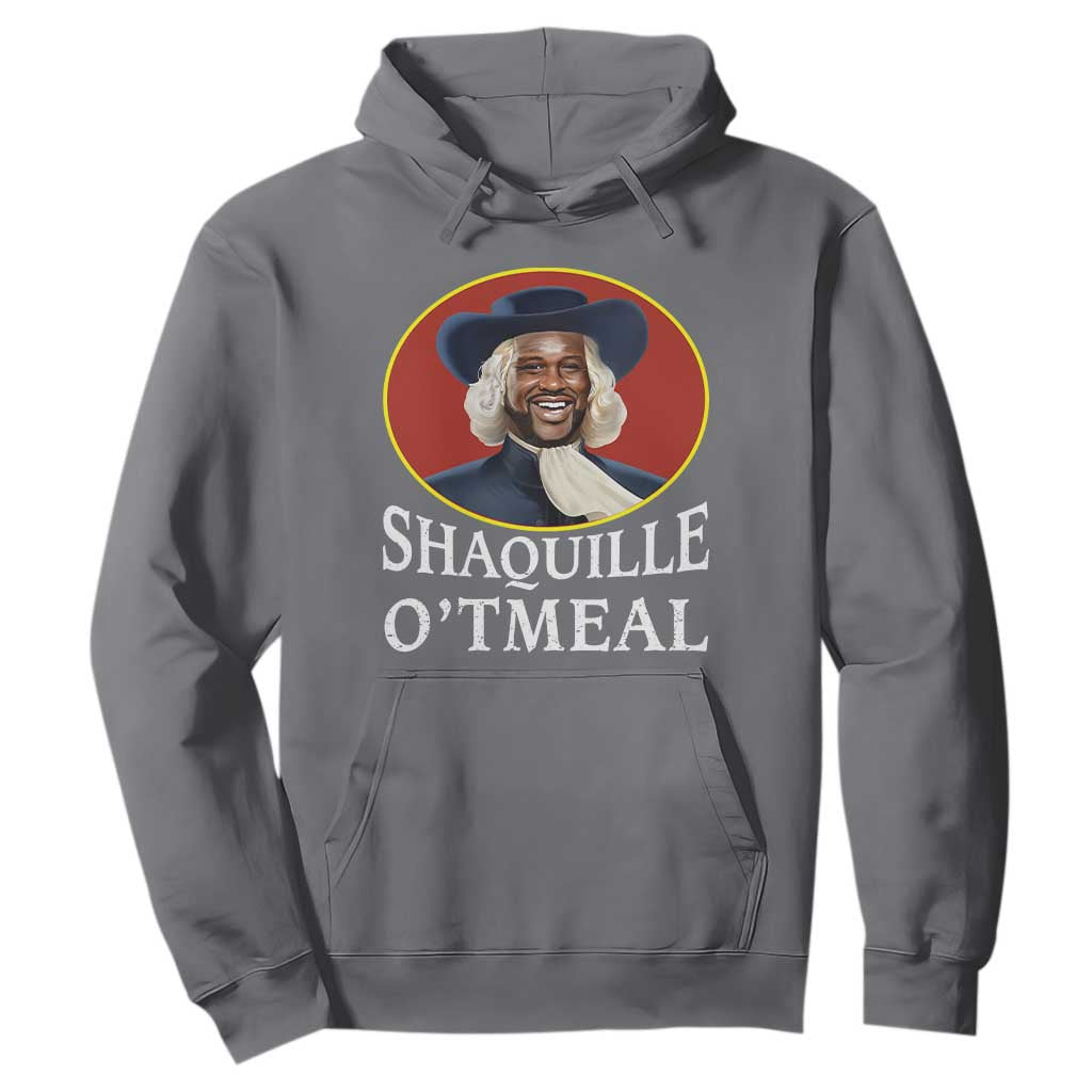 Funny Shaquille Oatmeal Hoodie - Shaq O'Neal Meme Cereal Parody Pullover TS02 Charcoal Print Your Wear