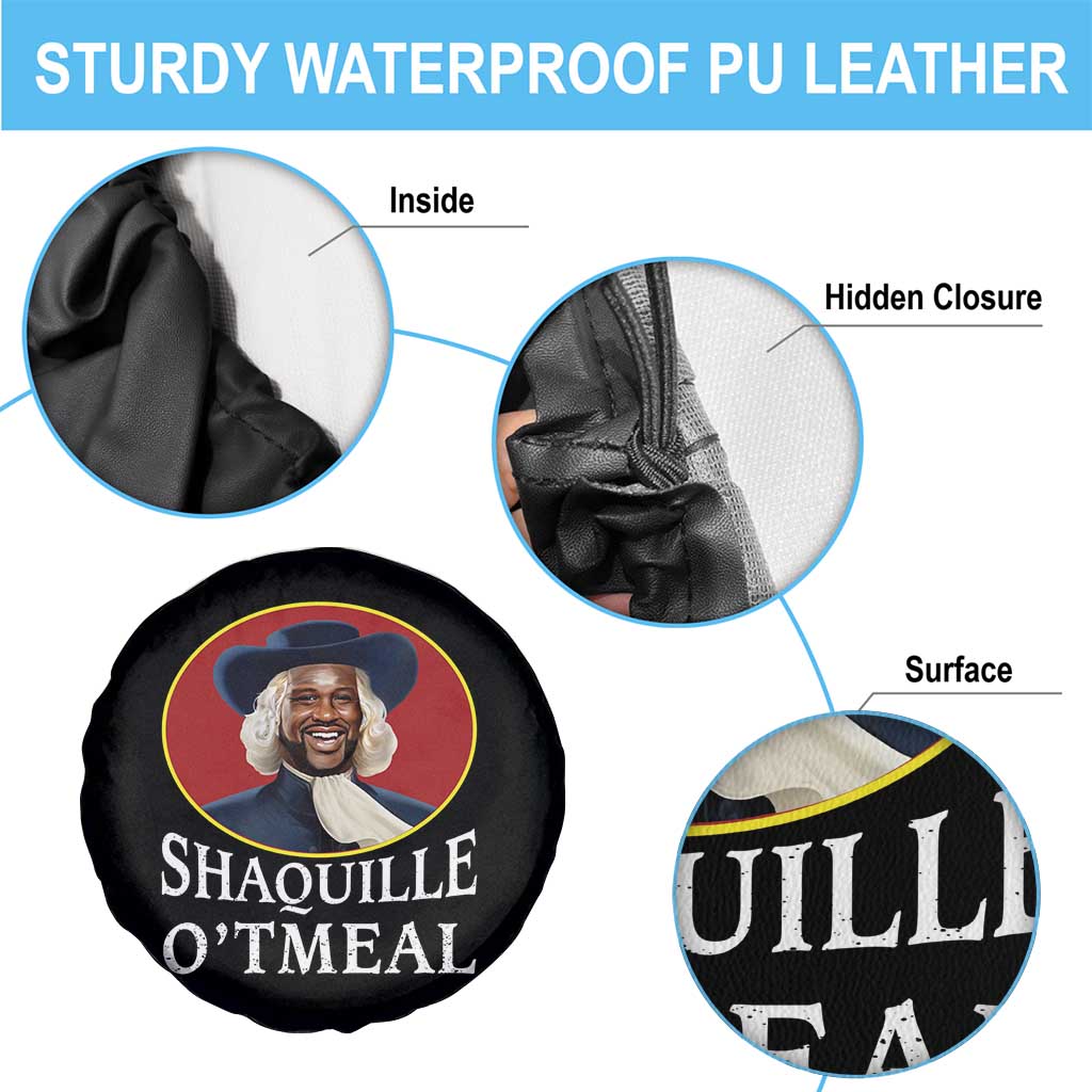 Funny Shaquille Oatmeal Spare Tire Cover Shaq O'neal Meme Cereal Parody TS02 Print Your Wear