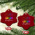 Autism Acceptance Ceramic Ornament Advocate Educate Accomodate Include Rainbow Infinity Symbol TS02 Print Your Wear