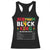 Funny Black King Nutrition Facts Racerback Tank Top African American TS02 Black Print Your Wear