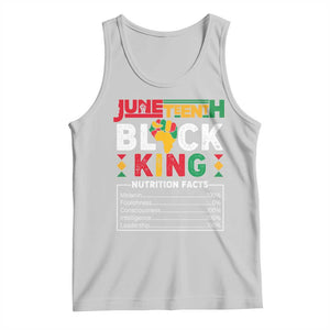 Funny Black King Nutrition Facts Tank Top African American TS02 Ash Print Your Wear